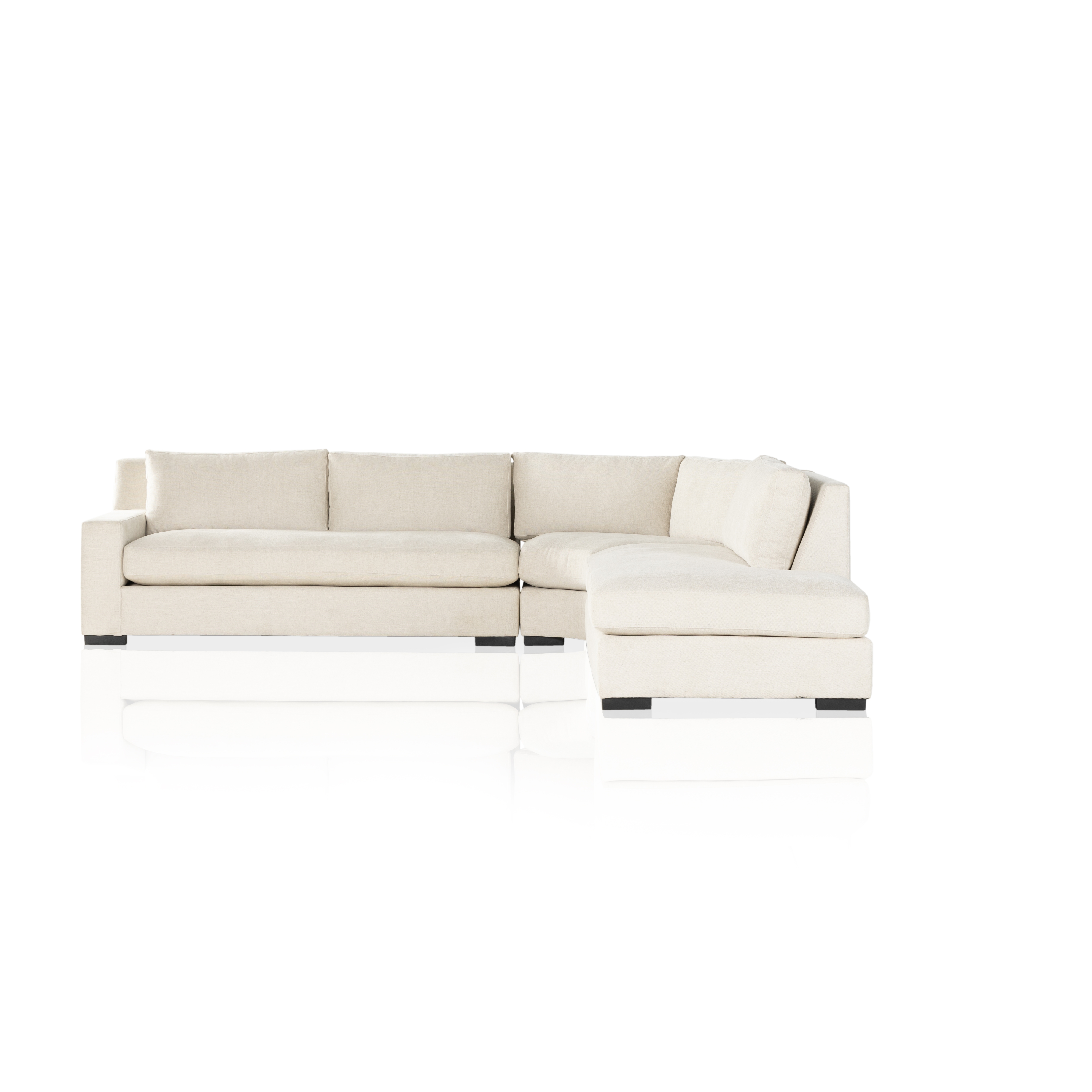 Albany 3pc Laf Sectional-Alcott Fawn - Image 4
