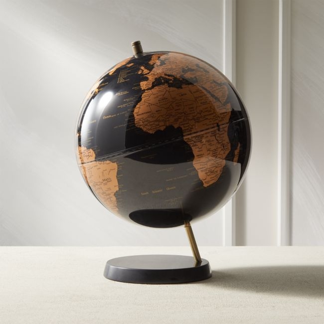 Black Marble Globe - Image 0