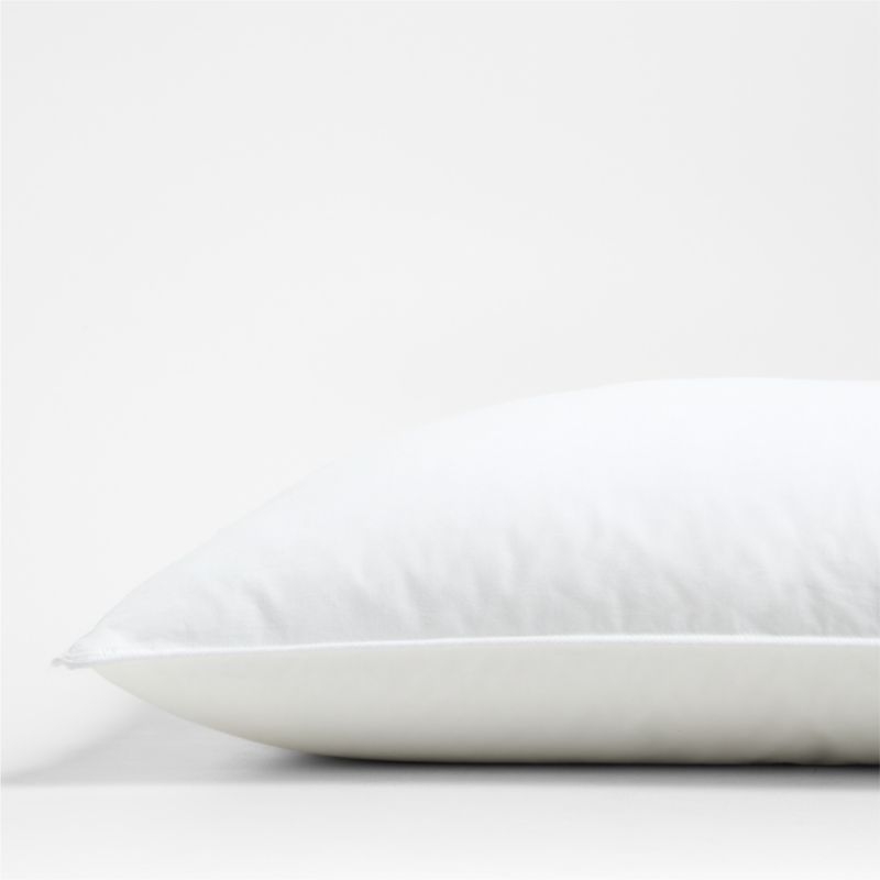 Premium Organic Cotton Down Medium Standard Bed Pillow - Image 2