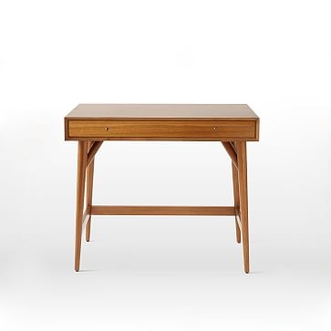 Mid Century Mini Desk, Acorn - Image 2
