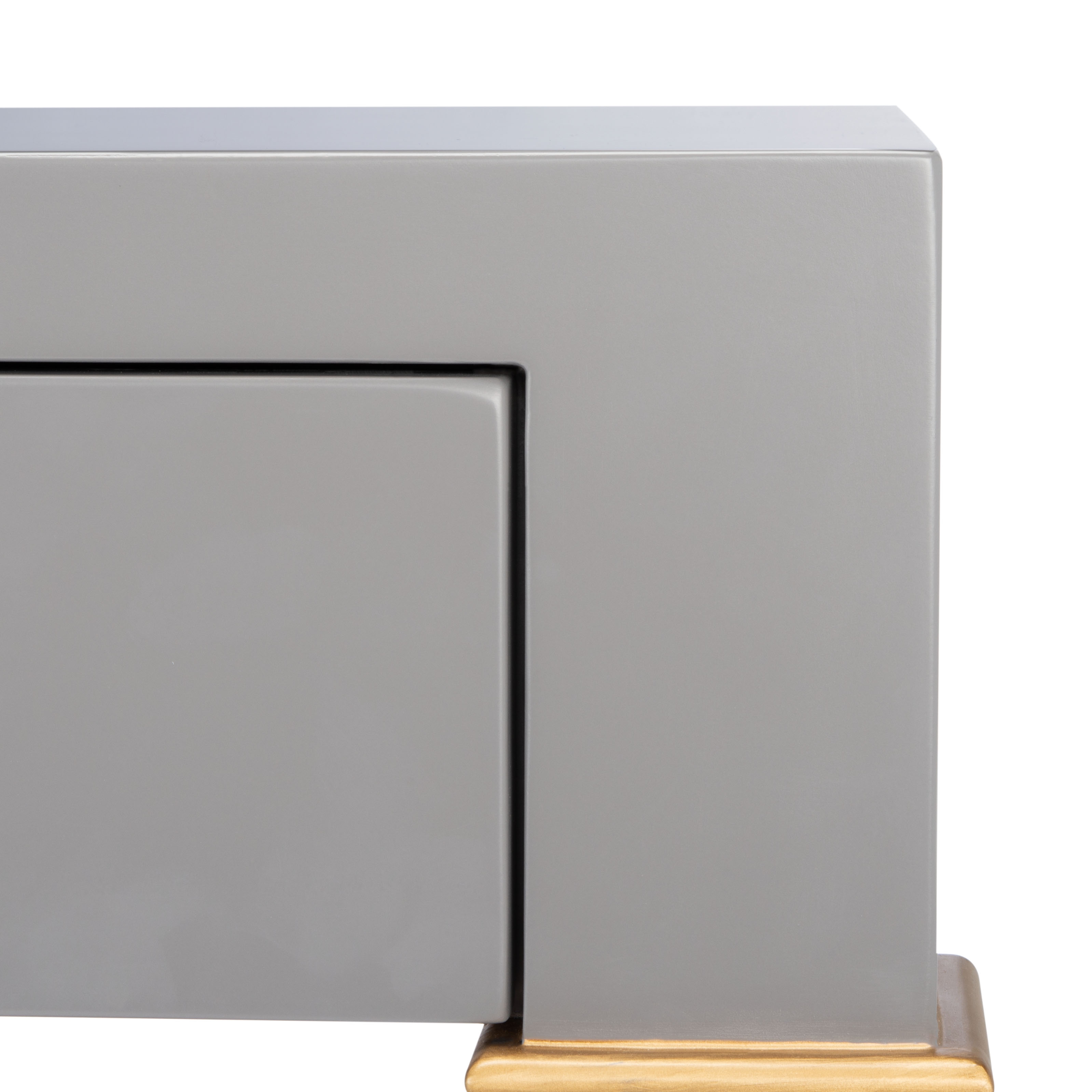 Jordyn Modern Desk - Grey - Arlo Home - Image 3