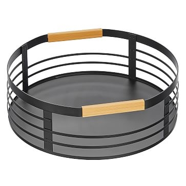 Metal 11.5" Turntable, Black - Image 0