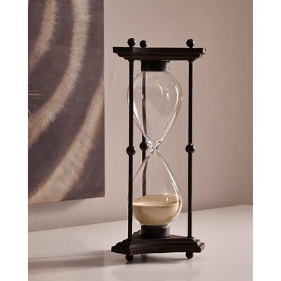 Eton Tall 60-Minute Hourglass with Iron Stand - Image 0