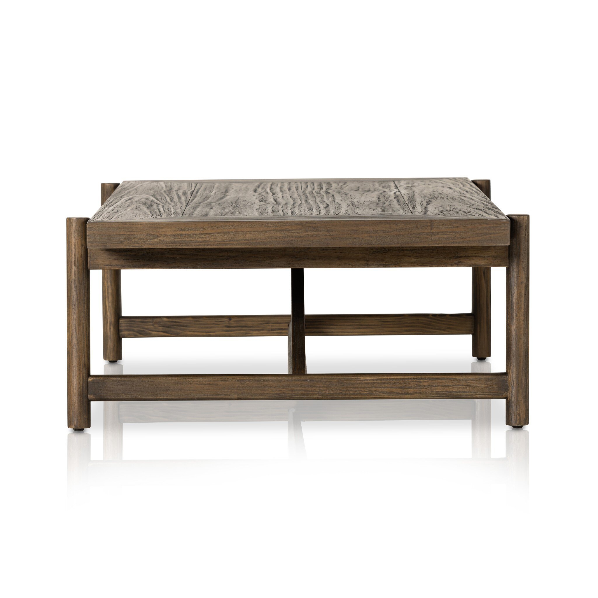 Goldthwaite Coffee Table - Sienna Brown Pine - Image 4