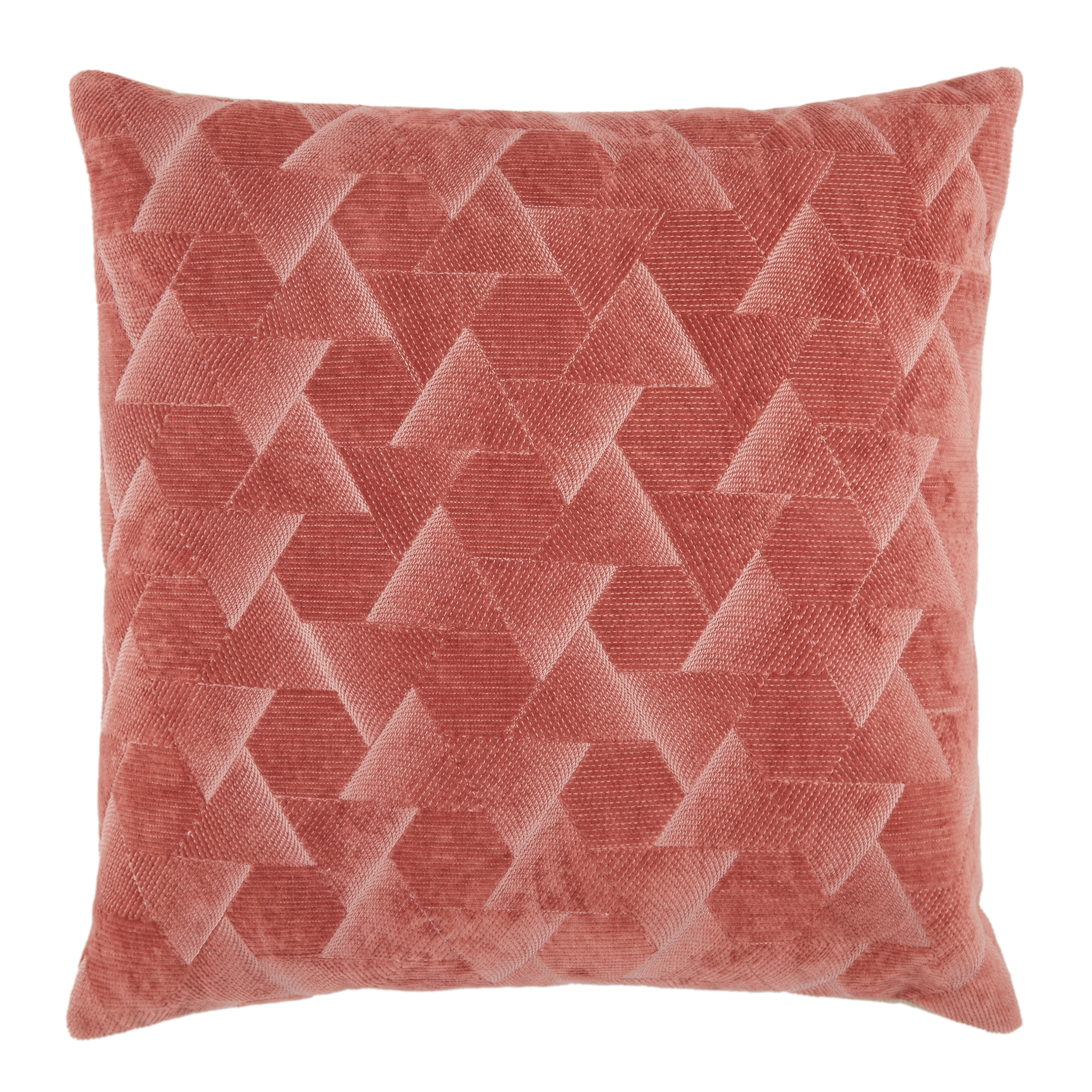 Design (US) Dark Pink 22"X22" Pillow - Image 0