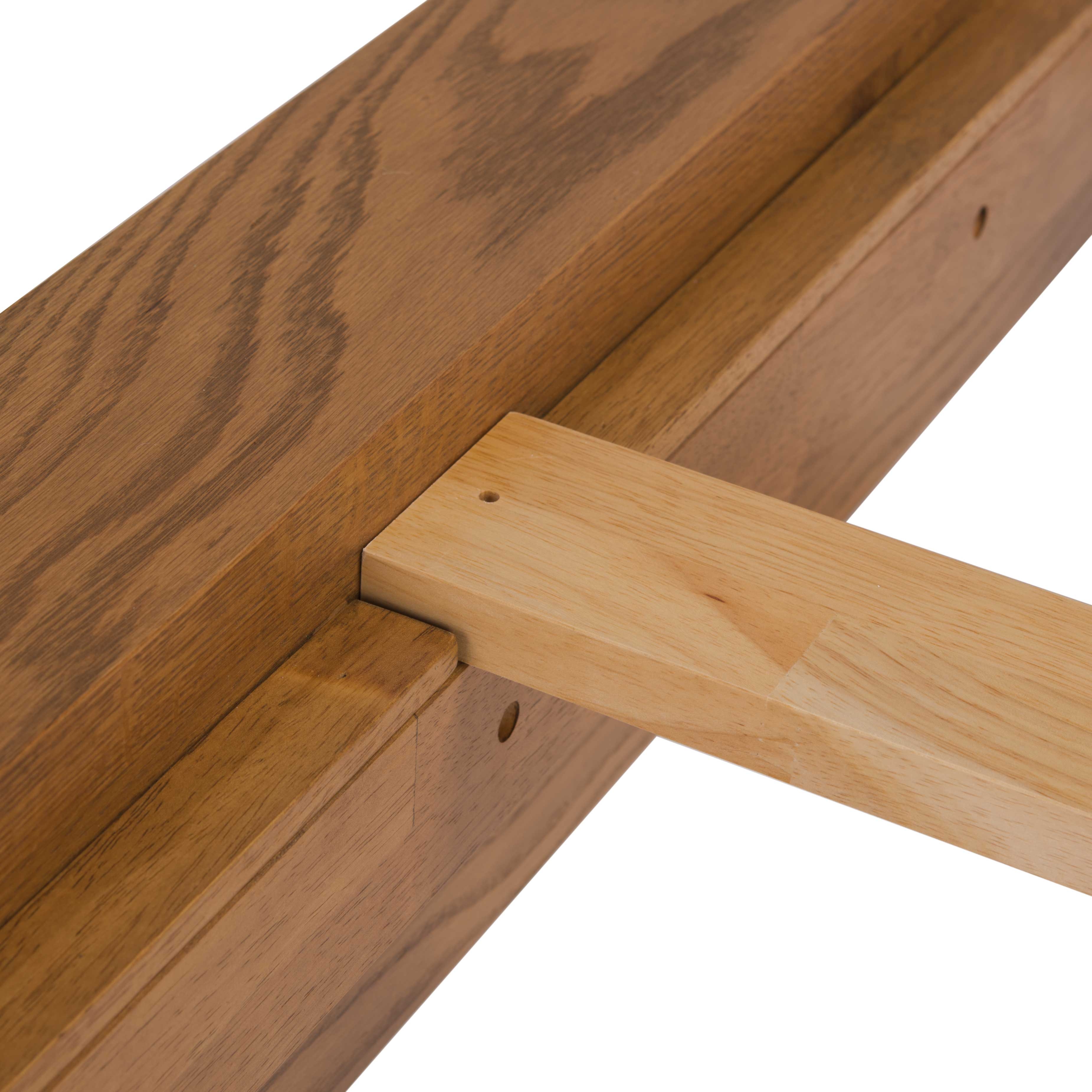 Cassius Wood Spindle Bed - Light Brown - Arlo Home - Image 3