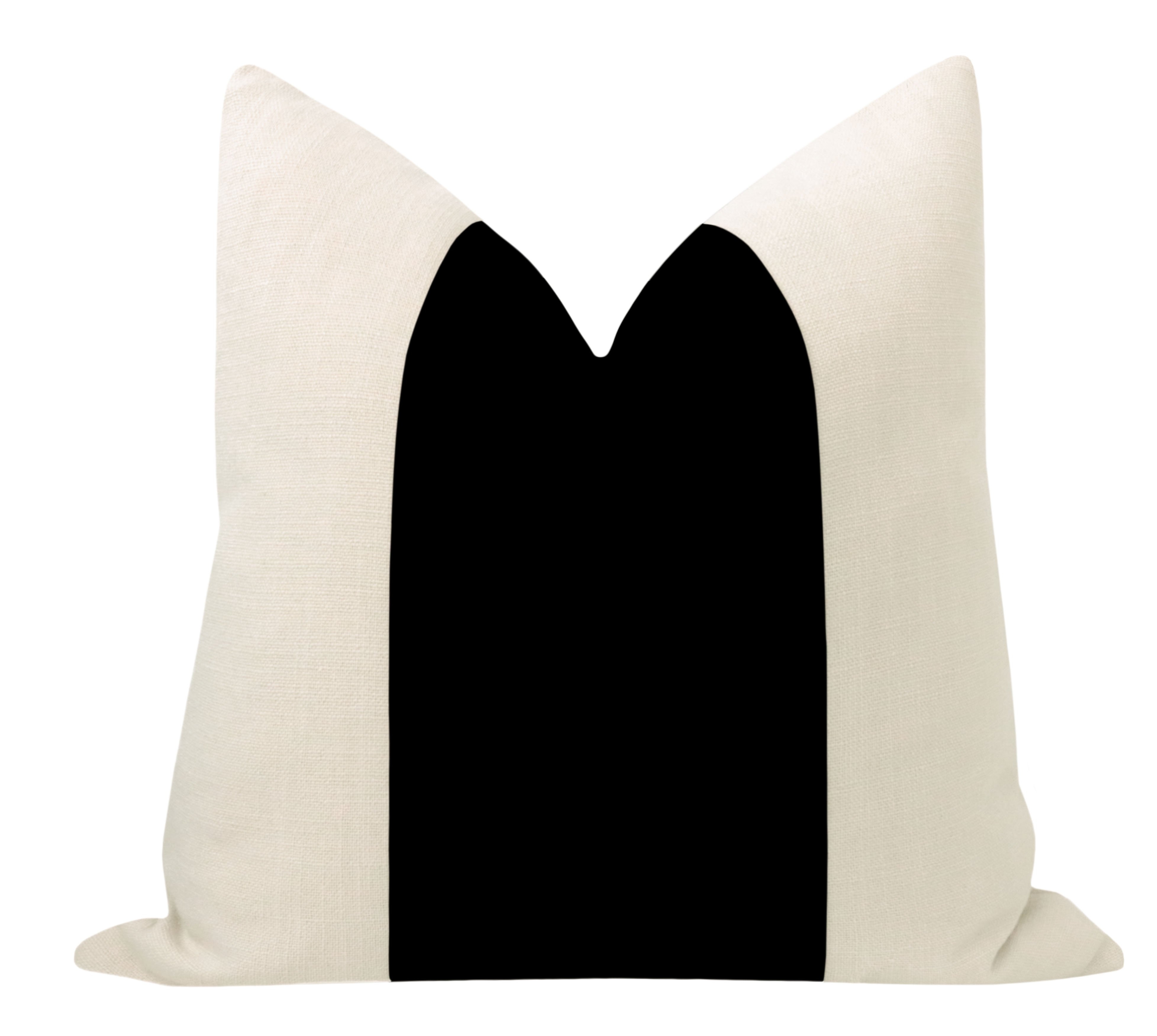 Studio Velvet Pillow Cover, Noir, 18" x 18" - Image 0