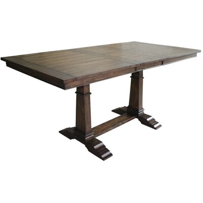 Comerford Counter Height 38" Trestle Dining Table - Image 0