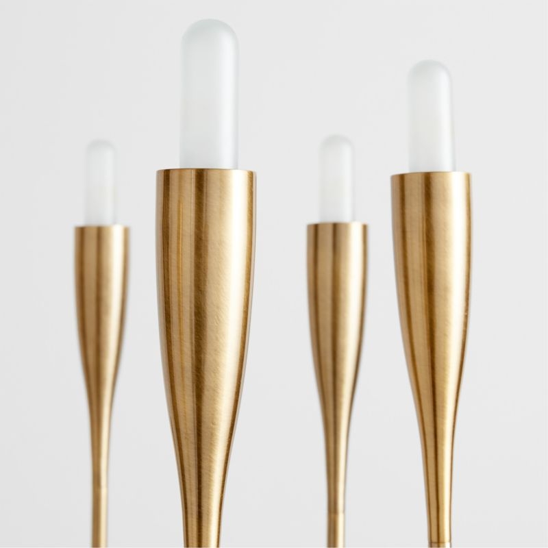 Iiona Small Brass Chandelier Light 25.6" - Image 2