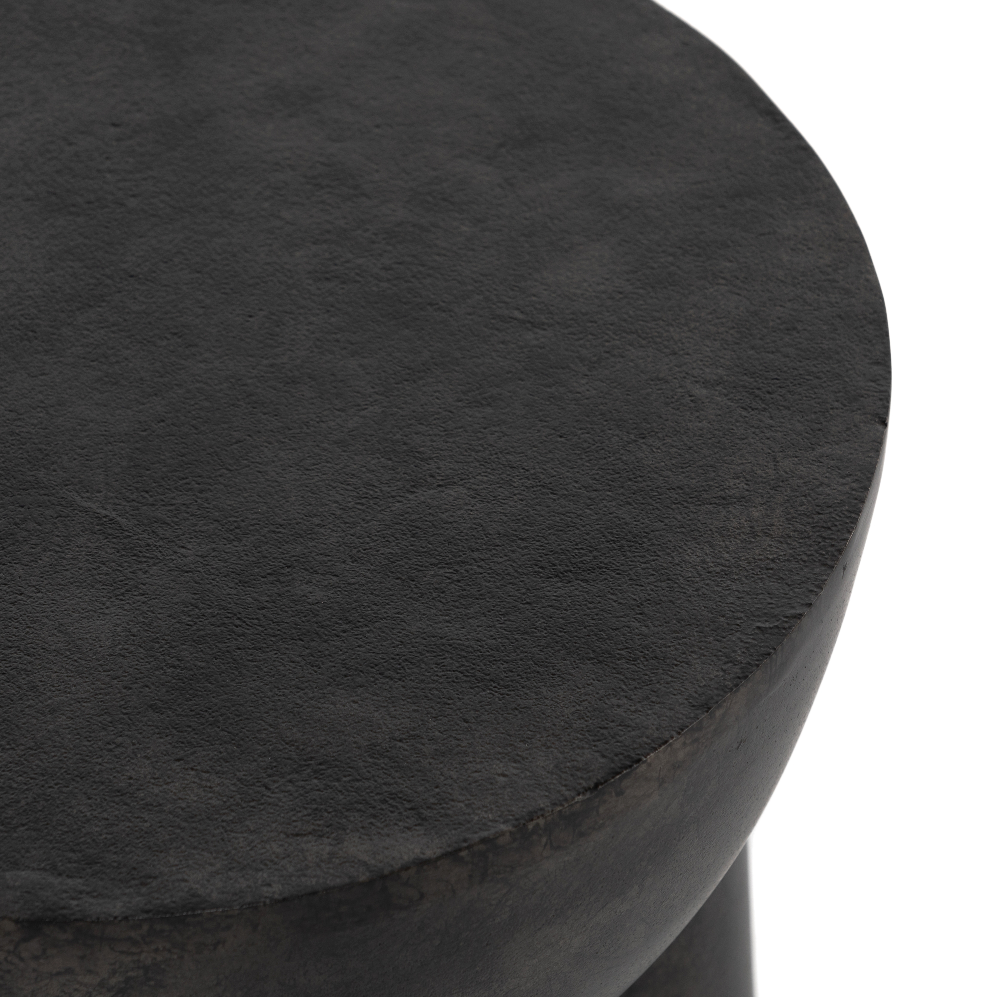 Sante End Table-Raw Black - Image 7