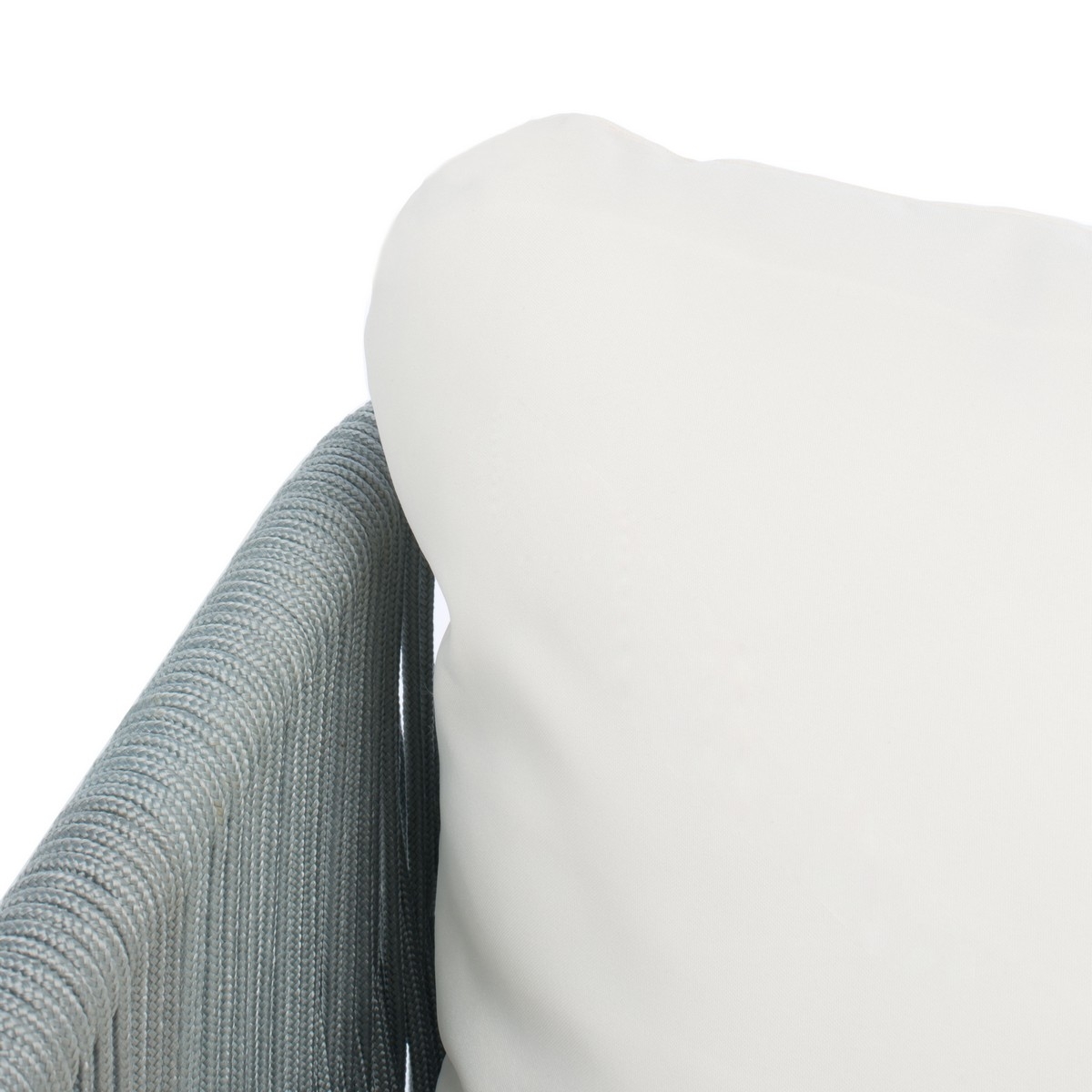 Kerson 4 Pc Rope Living Set - Grey/Beige - Safavieh - Image 2