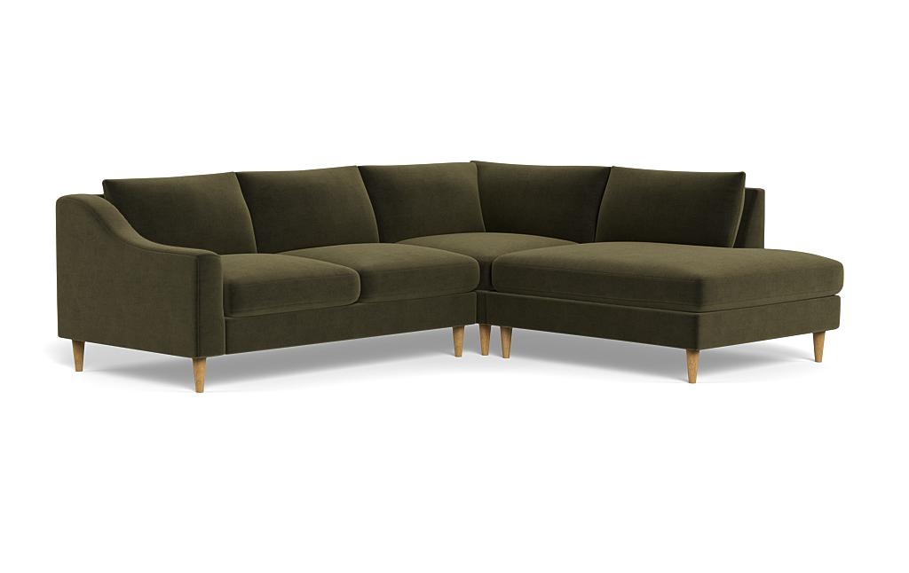 Saylor Slope Arm 3-Seat Right Bumper Sectional - Image 1