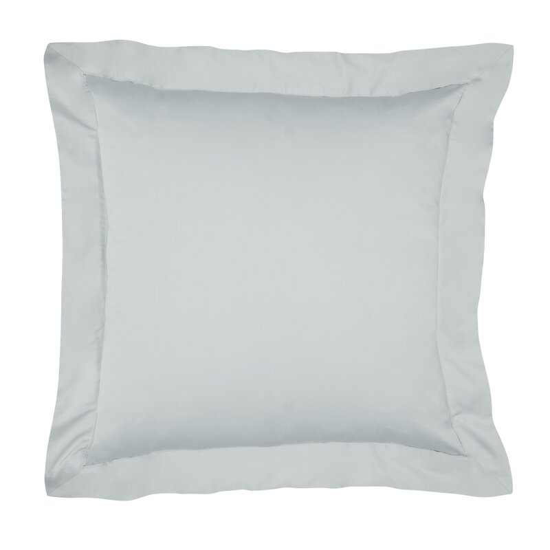  Rayon from Bamboo Sham Size: Queen, Color: Silver Sage - Image 0