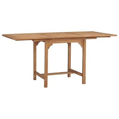 Extendable Wooden Garden Table - Image 0