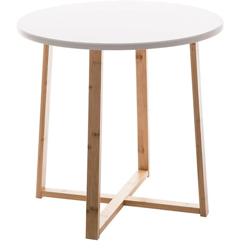 George Oliver Side Table, White - Image 0