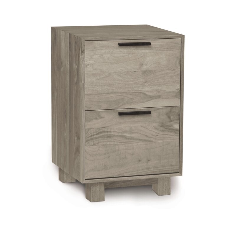 Copeland Furniture Linear Office Storage 2 Drawer Vertical Filing Cabinet Color: Saddle Cherry - Image 0