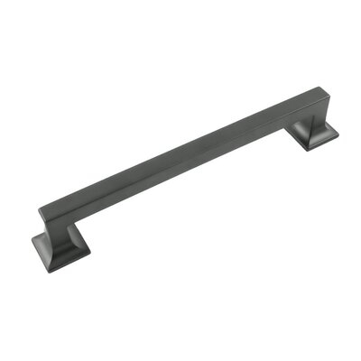 Studio Collection Pull 7-9/16 Inch (192Mm) Center To Center Matte Black Finish - Image 0