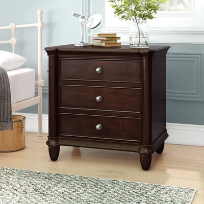 Bancroft Woods 3 Drawer Bachelor's Chest - Image 0