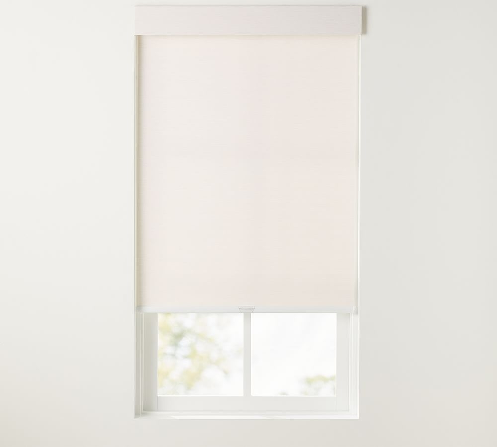 Custom Light Filtering Cordless Roller Shade, Bisque, 21 x 48" - Image 0