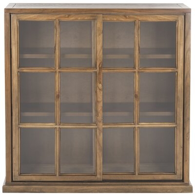 Fayette 40.2" H x 39" W Solid Wood Standard Bookcase - Image 0