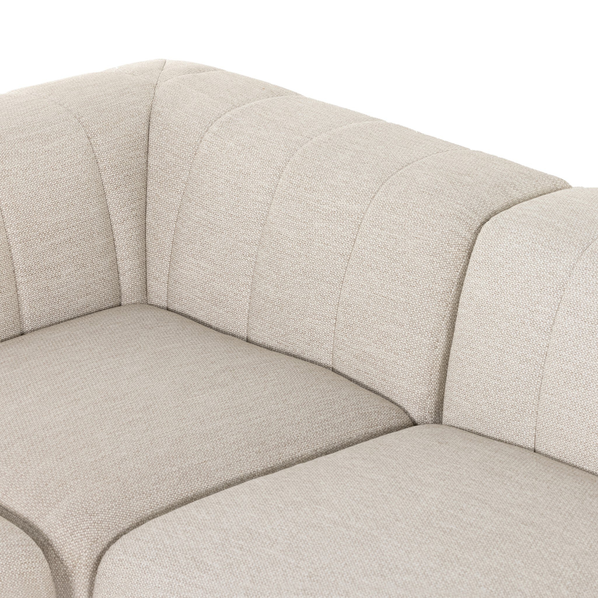 Gwen Outdoor 4-Piece Sectional - Faye Sand - Image 7