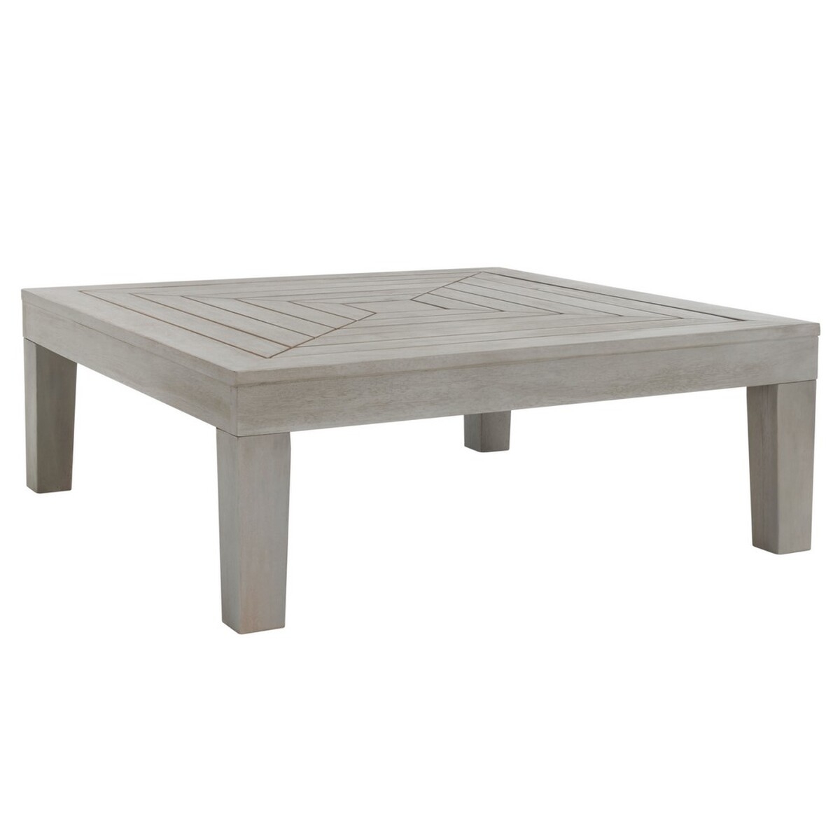 Granton 5 Pc Living Set - Grey/Bge + Solid Plw - Safavieh - Image 4