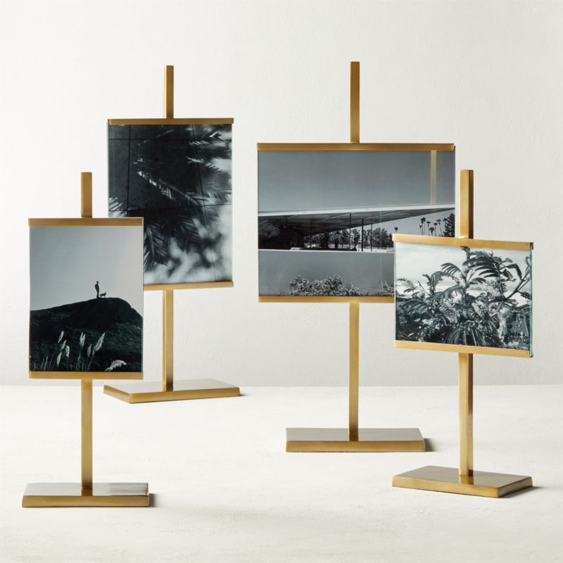 Rothko Brass Horizontal Picture Frame 5"x7" - Image 1
