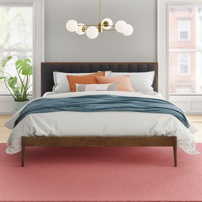 Adrienna Upholstered Platform Bed - Image 0
