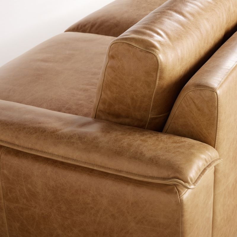 Wythe 92" Leather Sofa - Image 6