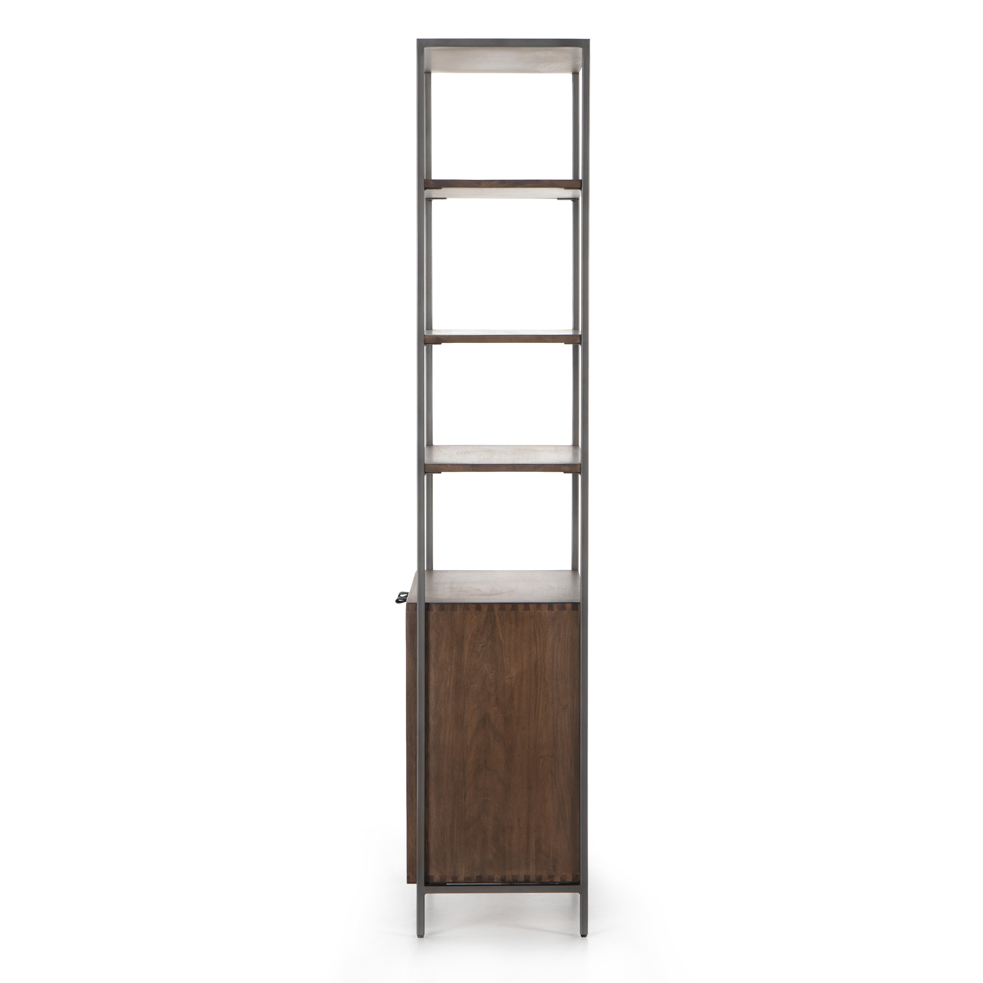 Trey Modular Wide Bookcase-Auburn Poplar - Image 5