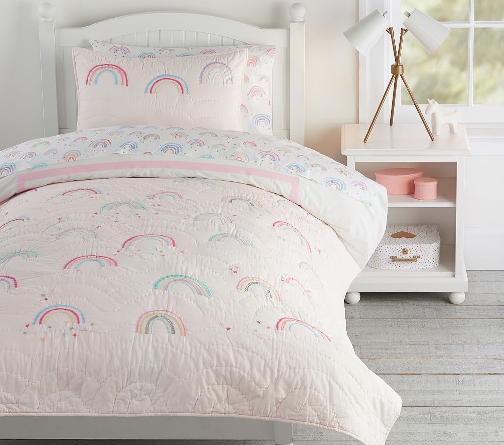 Molly Rainbow Quilt, Twin Bedding Set - Image 0