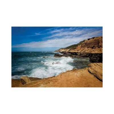 At The Edge Of The Cliffs by Alison Frank - Gallery-Wrapped Canvas Giclée - Image 0