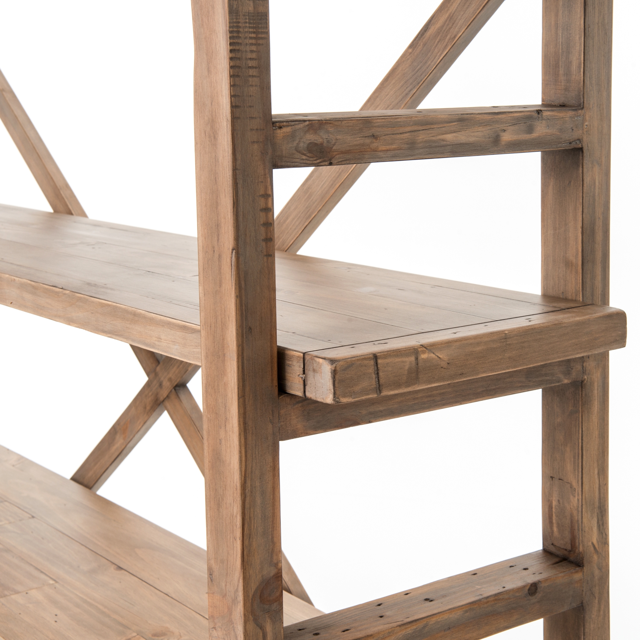 Toscana Large Bookshelf-Sundried Wheat - Image 6