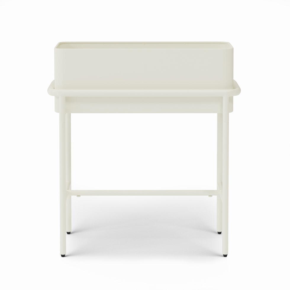 Marais Tall Outdoor Planter - Taupe - Image 2