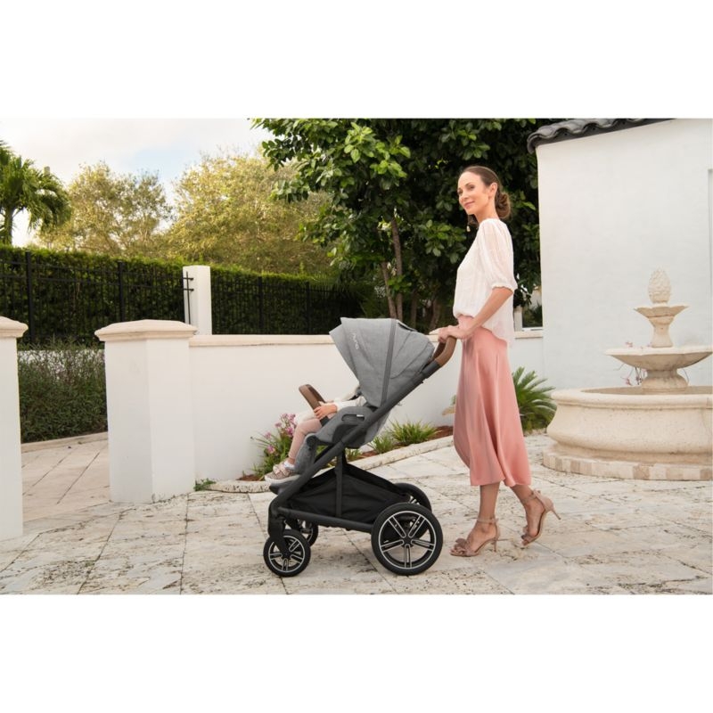Nuna ® MIXX ™ next Granite Grey Compact Foldable Baby Stroller - Image 6