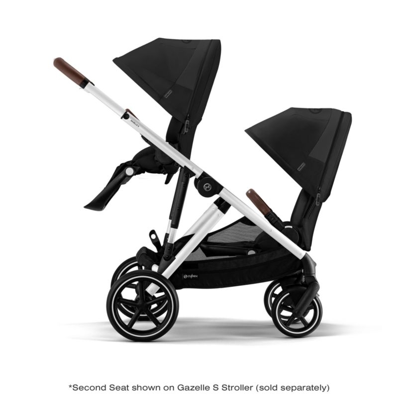CYBEX Moon Black Gazelle S Second Sibling Seat for Gazelle S Baby Stroller - Image 6