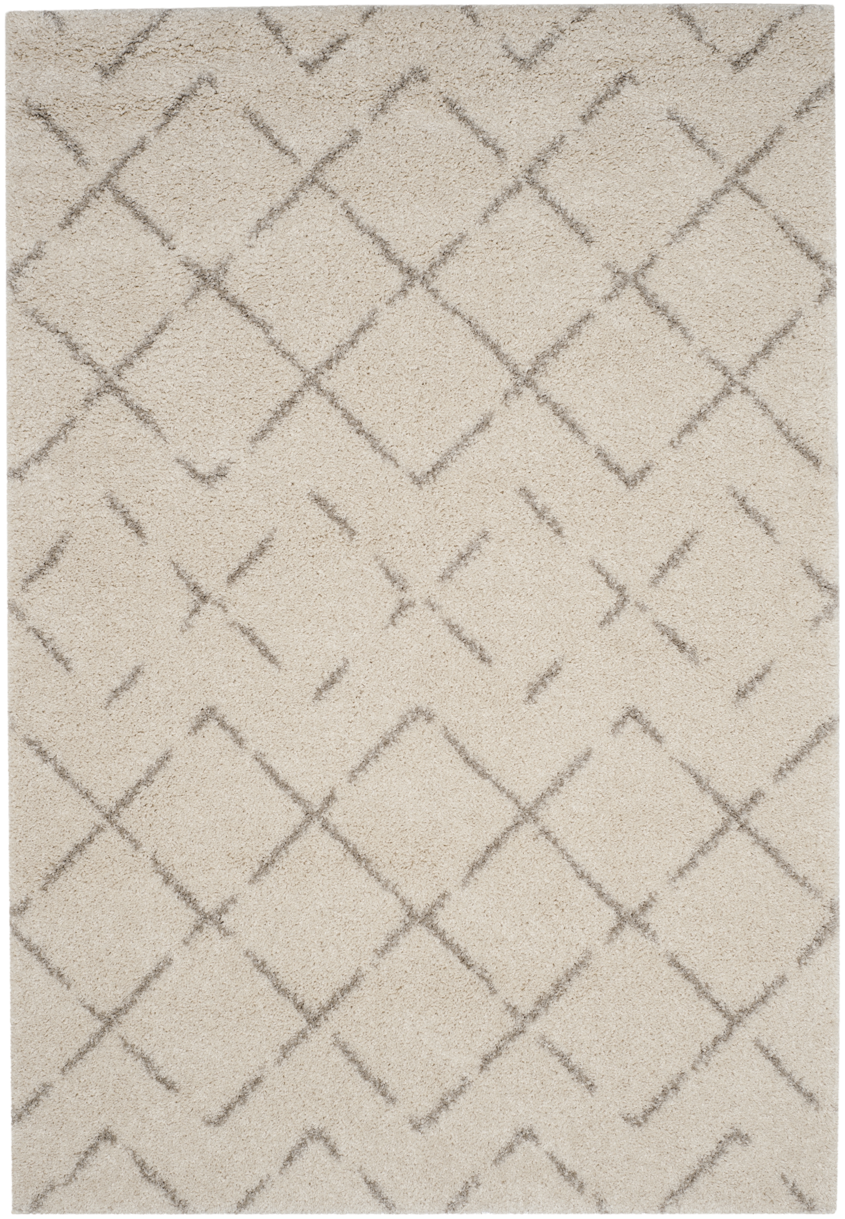 Arlo Home Woven Area Rug, ASG743A, Ivory/Beige,  5' 1" X 7' 6" - Image 0