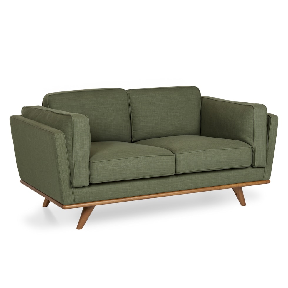 Timber 66.5" Loveseat - Olio Green - Image 0