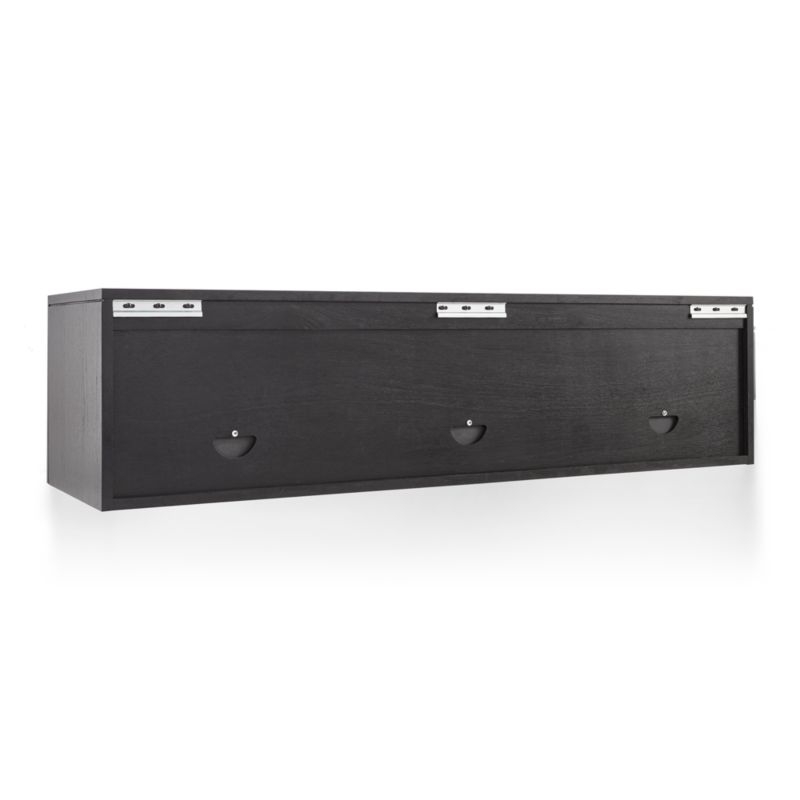 Rigby 55" Small Floating Wenge Media Console - Image 3