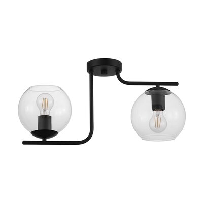Beecher 2 - Light 22'' Shaded Bowl Semi Flush Mount - Image 0