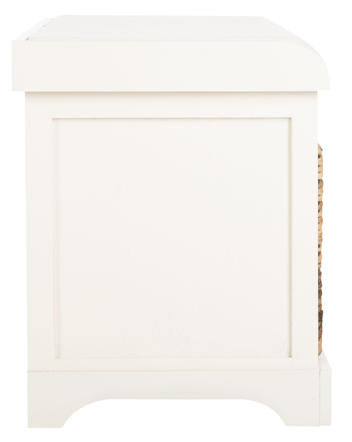 Freddy Storage Bench - Vintage White - Safavieh - Image 5