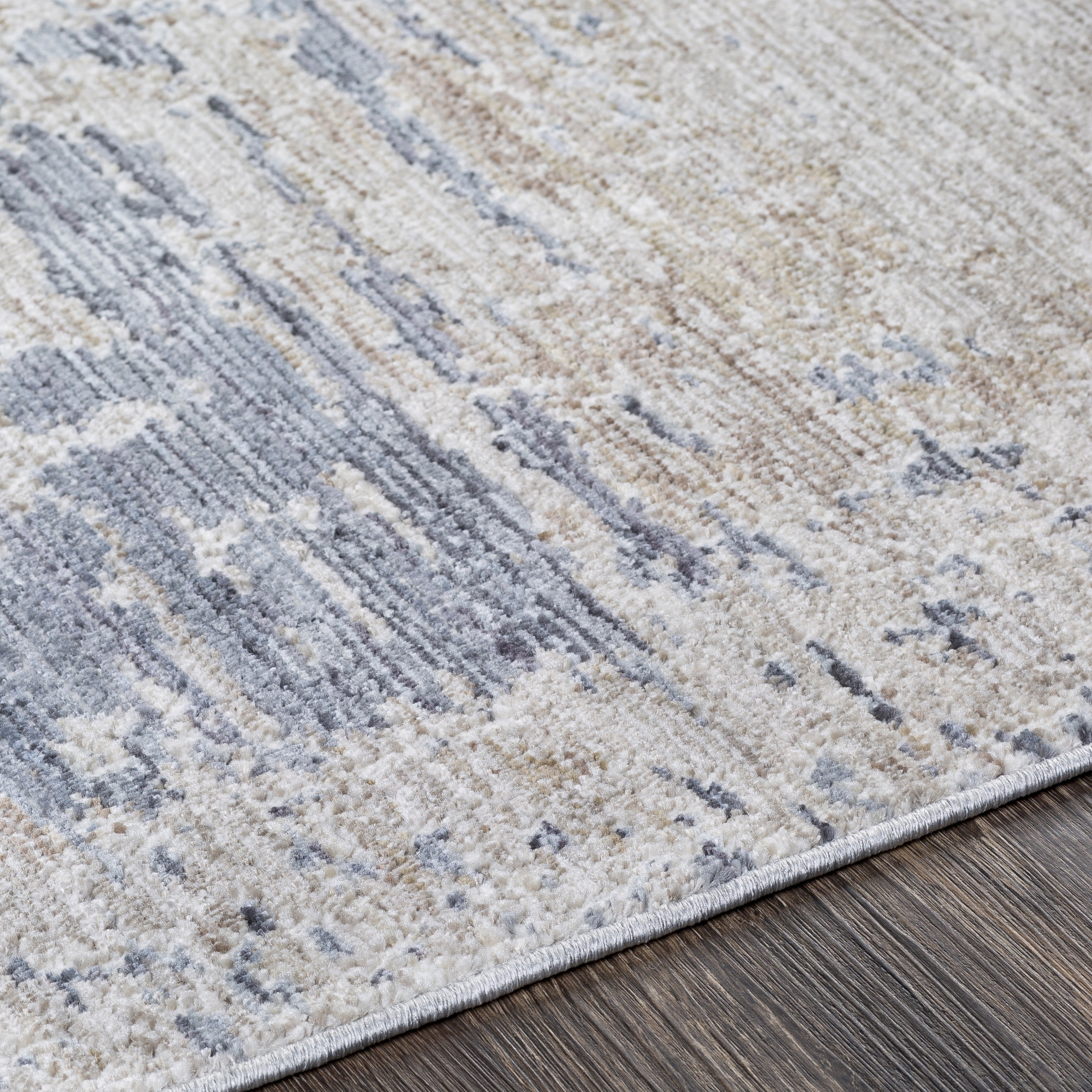 Valour Black Indoor 2' x 3' Machine Woven Rug - Image 3