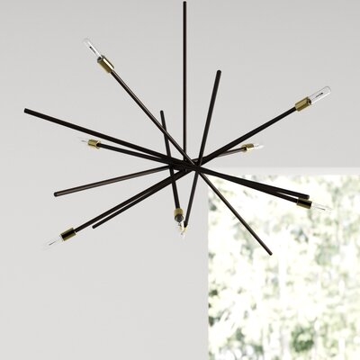 Virgil 8 - Light Sputnik Modern Linear Chandelier - Image 0