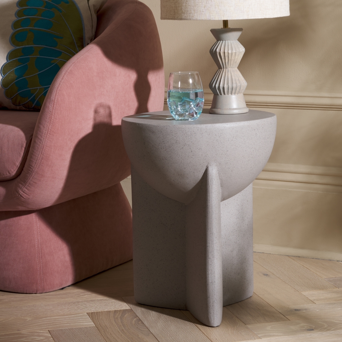 Vidette Accent Table - Grey - Safavieh - Image 1