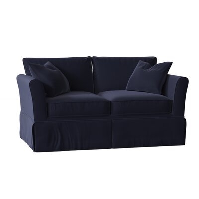 Shelby 63" Flared Arm Loveseat - Image 0