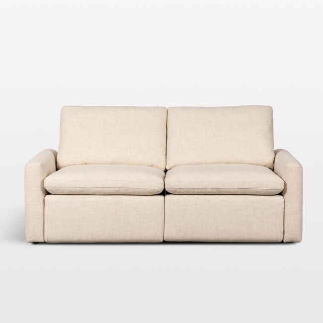 Tillery 2-Piece Antigo Natural Fabric Power Recliner Sofa - Image 0