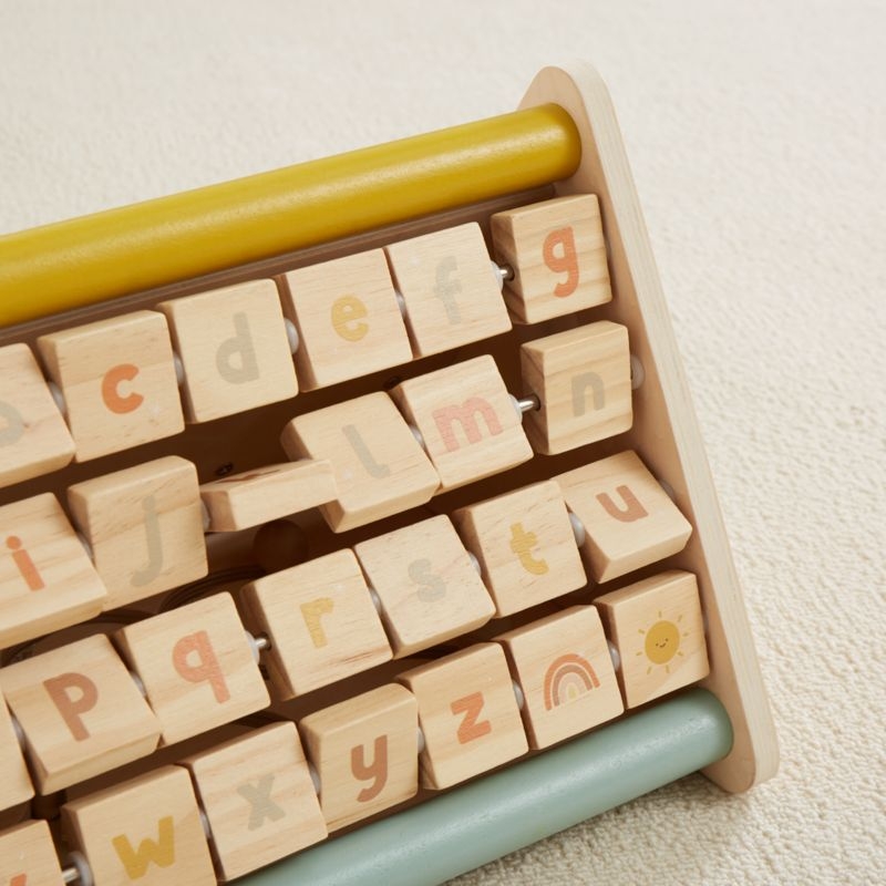 Wonder & Wise by Asweets Wooden Triangle Baby Activity Toy - Image 3