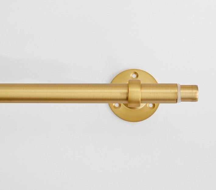 Metal Rod, 48-88", Brushed Gold - Image 0