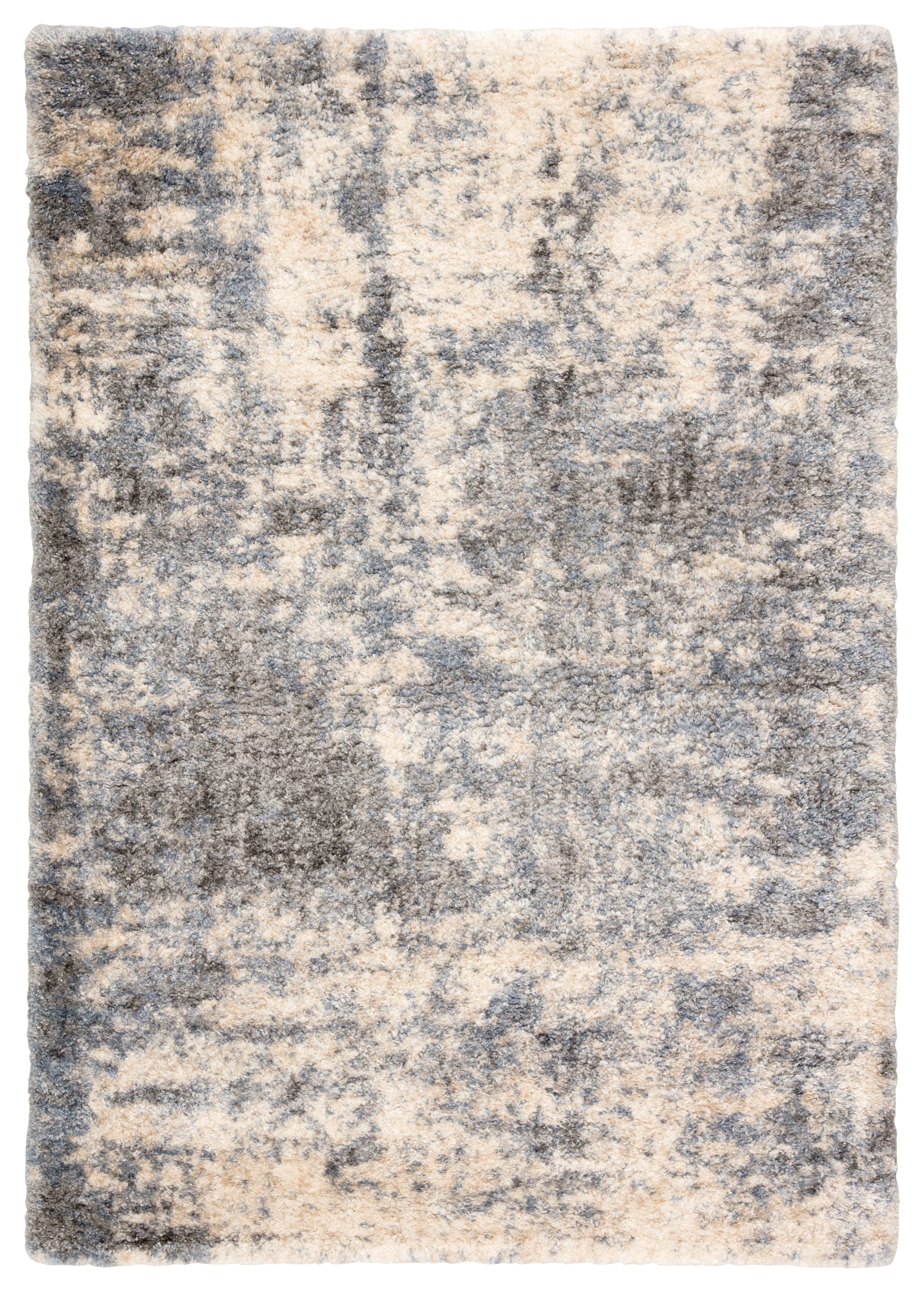 Cantata Abstract Gray/ Blue Area Rug (8'10"X11'9") - Image 0