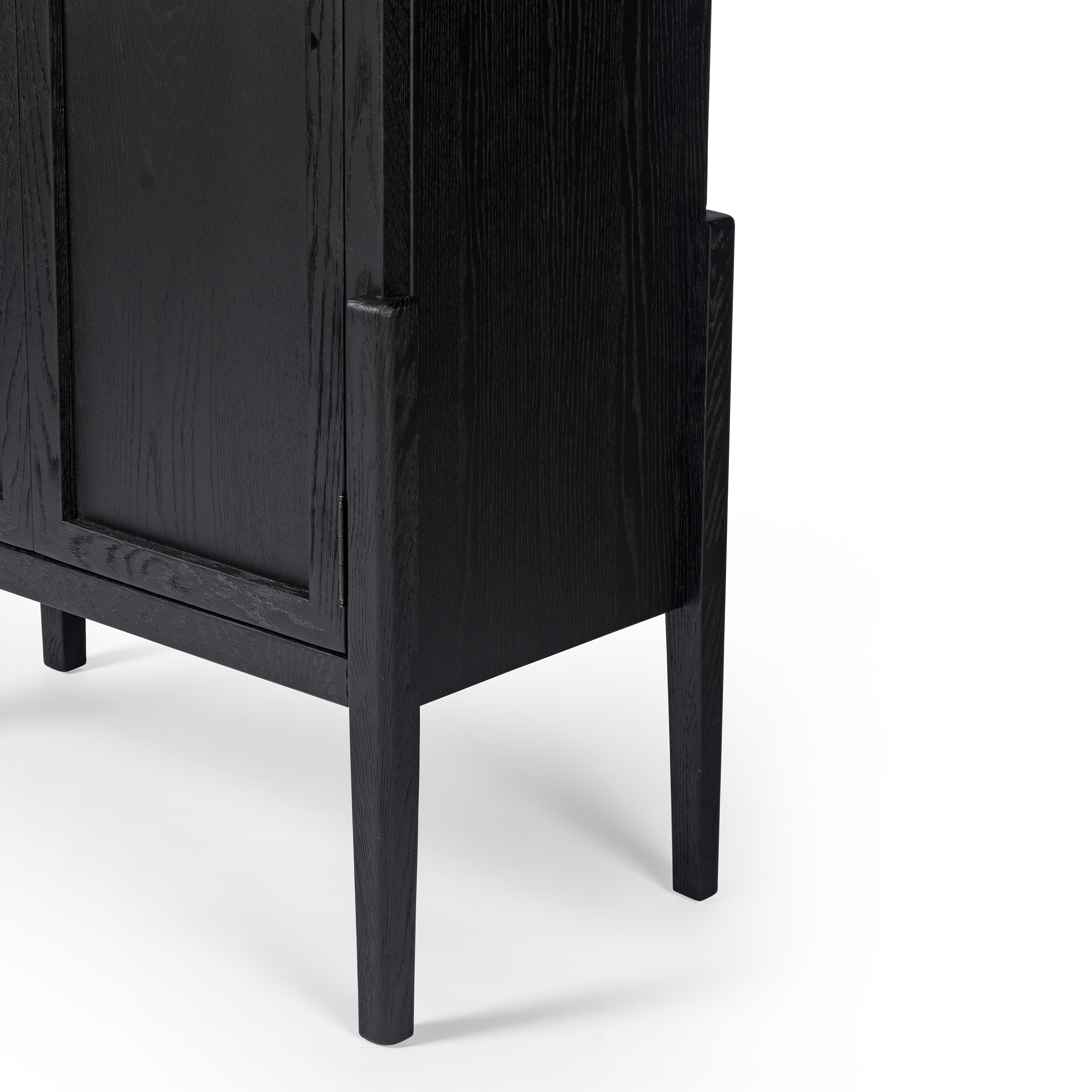Tolle Panel Door Cabinet-Drifted Mat Blk - Image 15